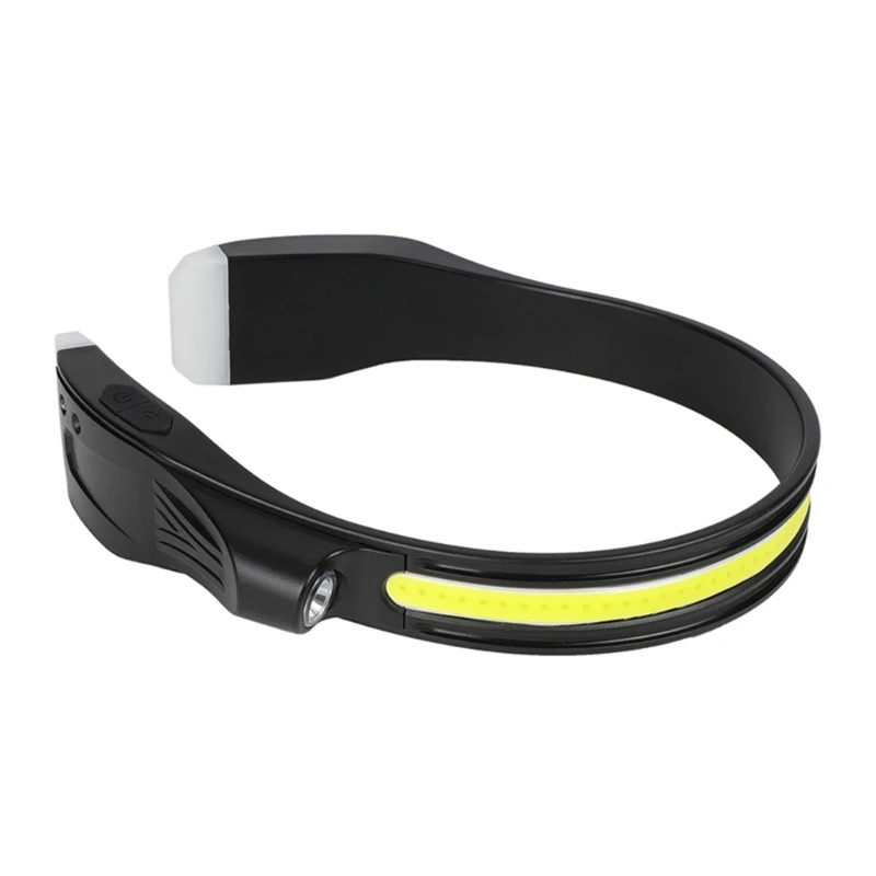 

Head Torch Motion Sensors LED Headlamps Rechargeable Headlights Waterproof Lightweight Head Flashlight for Night Running