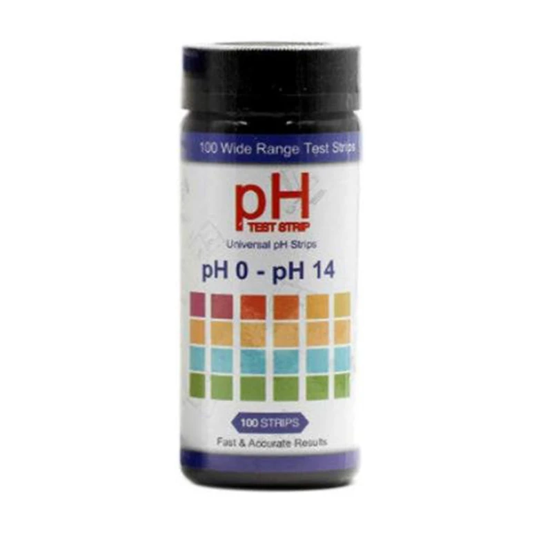 Тестовые полоски для почвы тест-полоски 0-14 PH 100 полосок