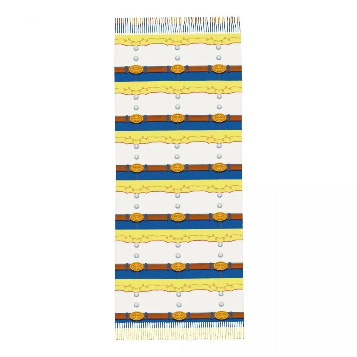 Индивидуальный Печатный женский и мужской шарф из коровьей шкуры на осень зиму