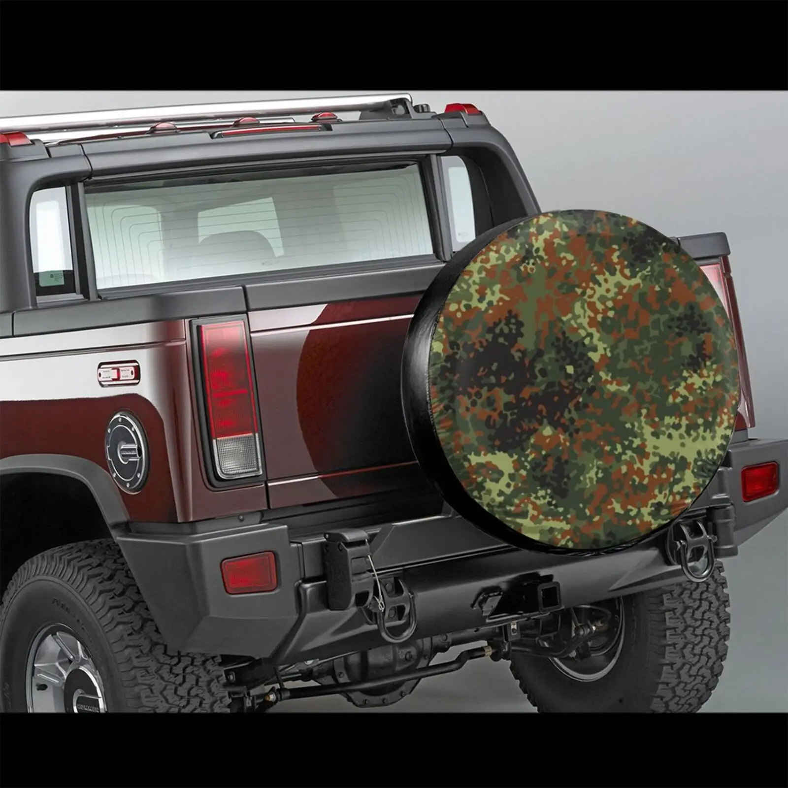 

For Car Accessories 3d Custom Print Camouflage Design Tire Covers Universal Car Products Wheel Cover