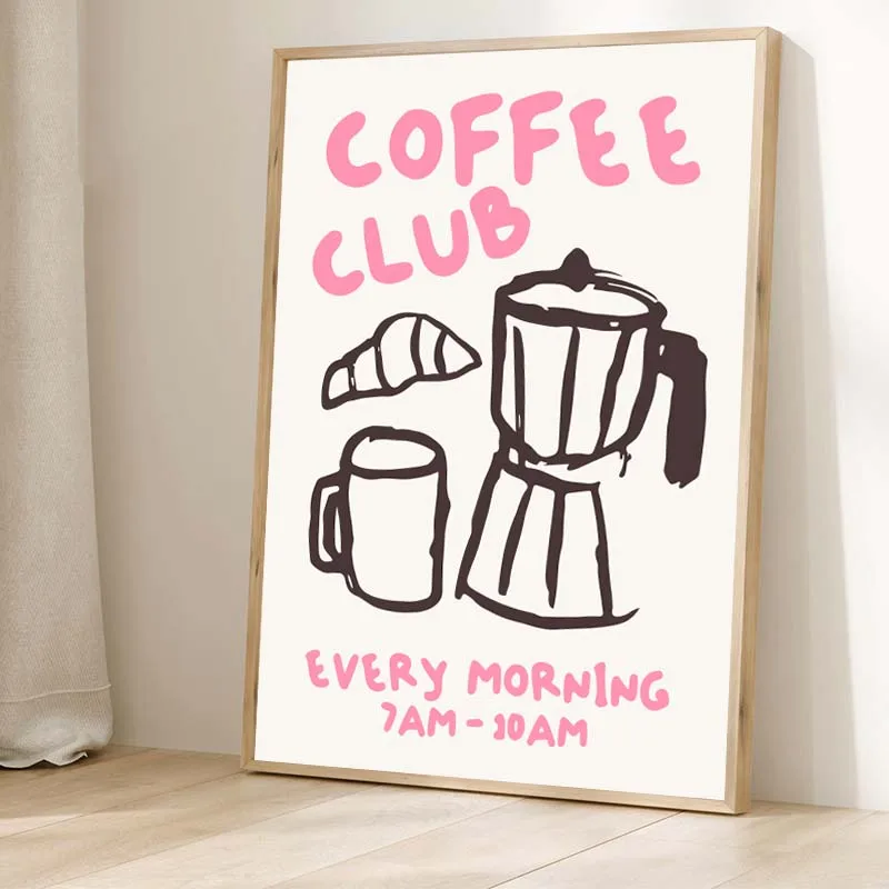 

Печать на холсте "Кафе Утро"