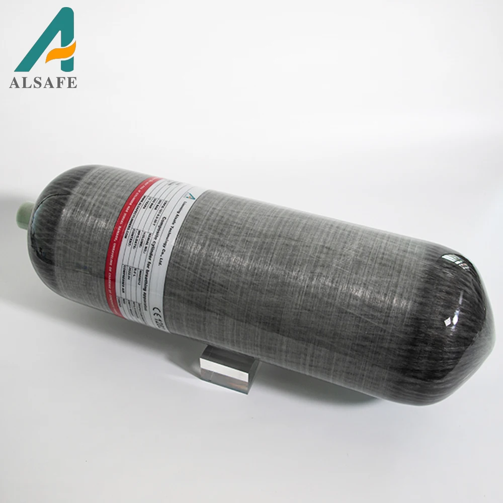 Фото ALSAFE 45oopsi/300bar композитный аппарат для дыхания из углеродного волокна с аквалангом Резьба M18 * 1,5 №2