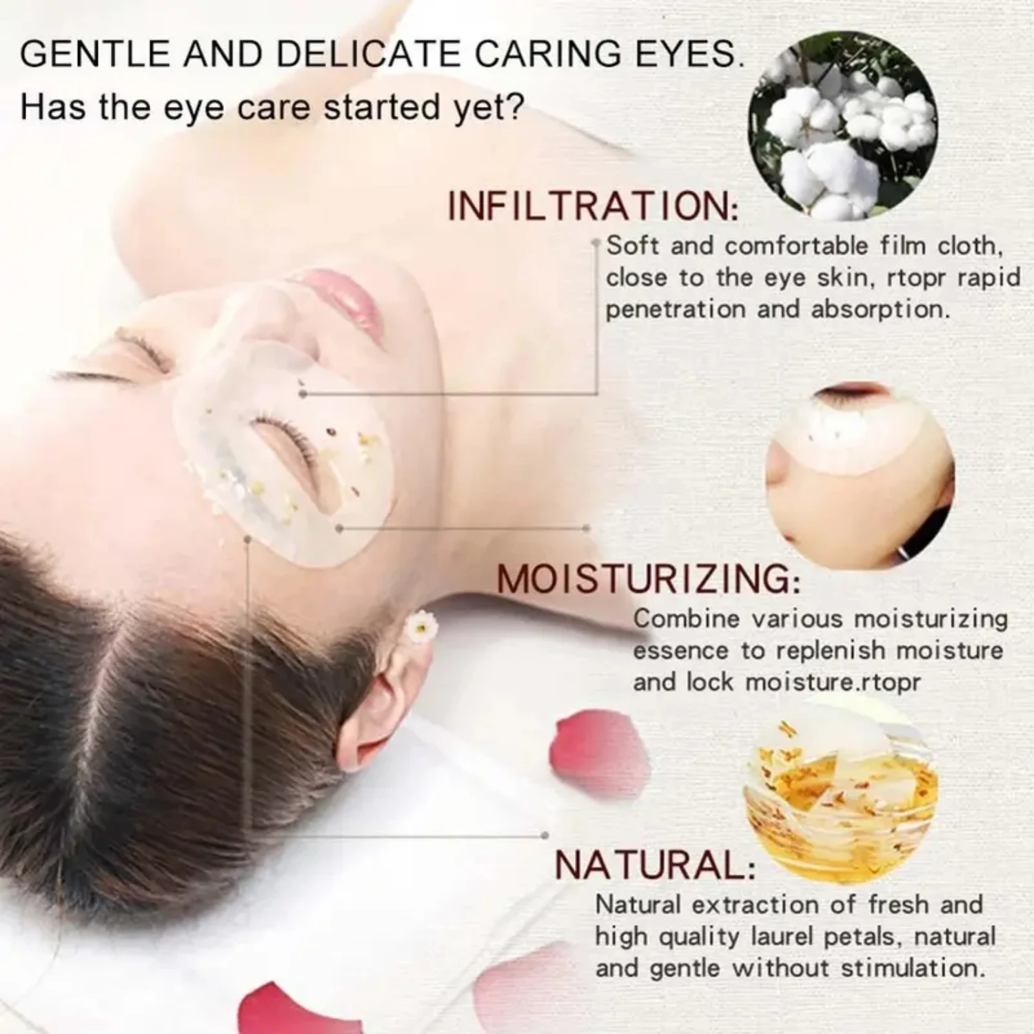 Treat Yourself to a Pampering Experience with Luxurious Nourishing Anti-Aging Eye Mask - Combat Dark Circles Revitalize Tired