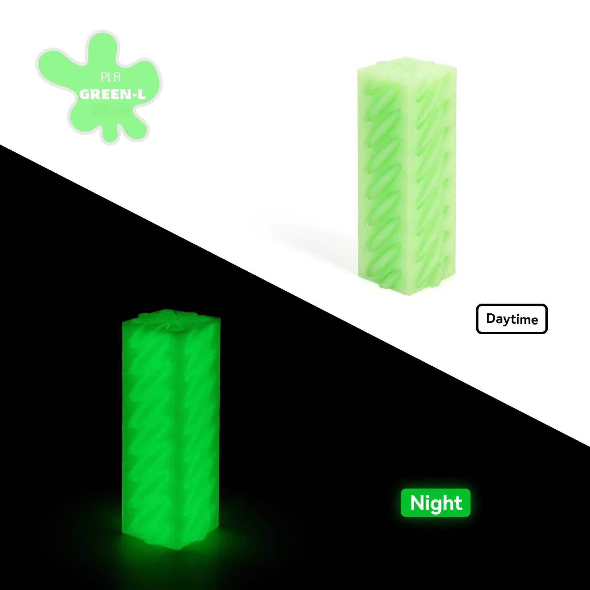 

Невозможная пирамида из пластика