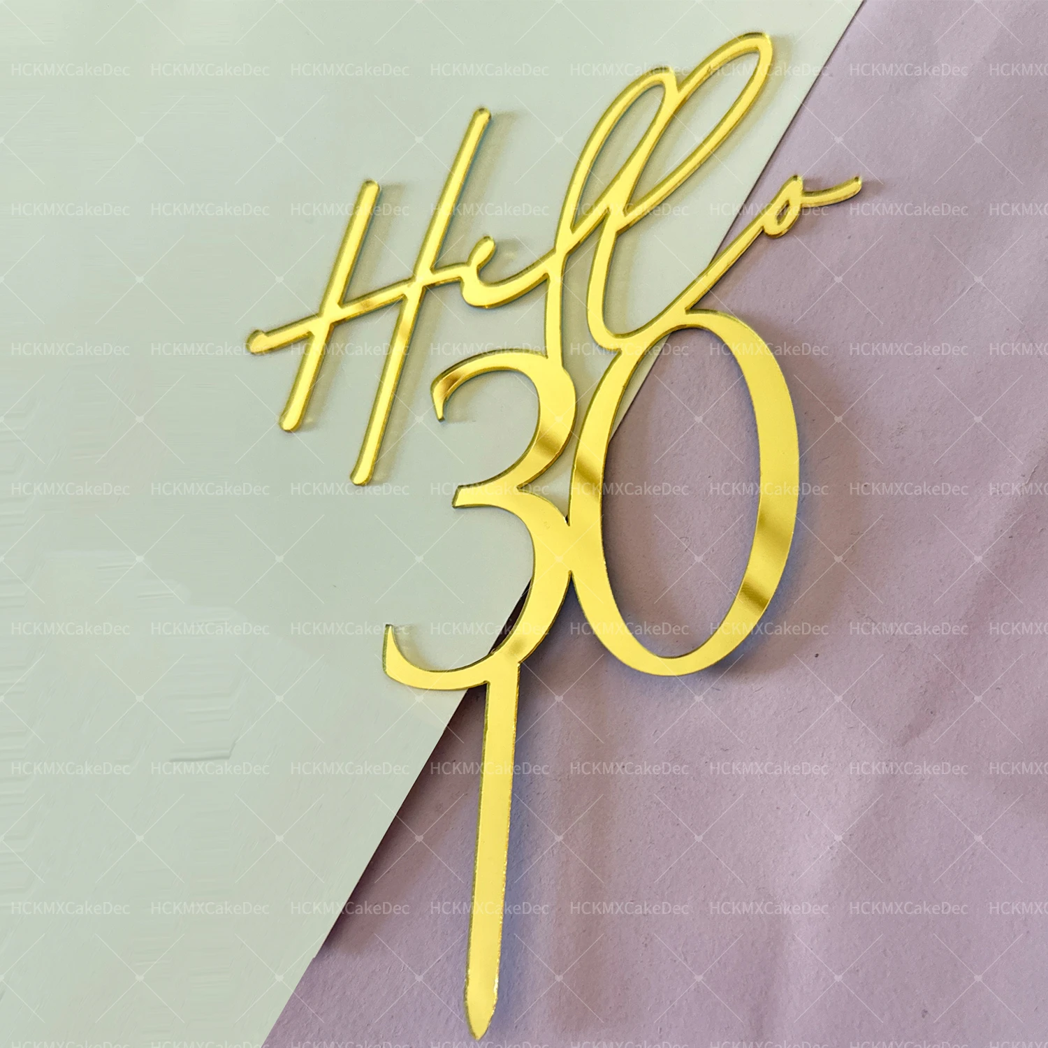 

Hello18 акриловый топпер для торта