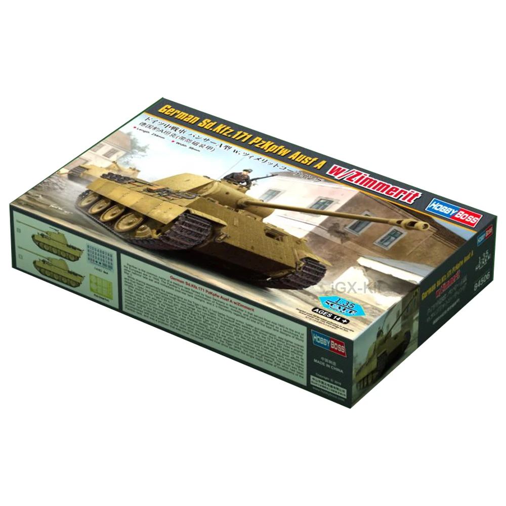Hobbyboss 84506 масштаб 1/35 немецкий SdKfz 171 Pzkqfw Ausf A Tank W Zimmerit хобби ремесленная игрушка