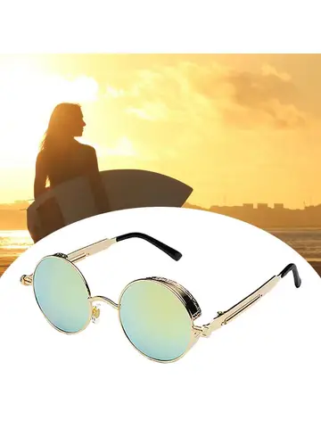 Солнцезащитные очки Vintage Style круглые