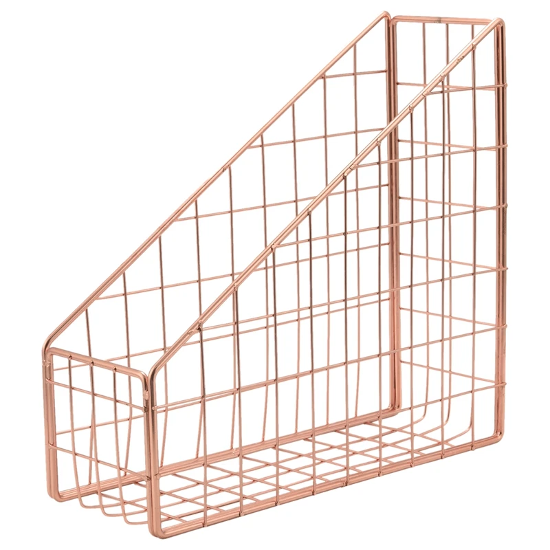 Металлический держатель для книг с гальваническим покрытием Настольная полка