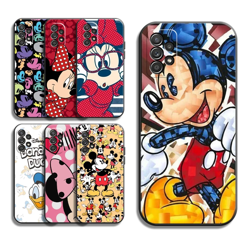 

Disney 2022 Cute Phone Cases For Samsung Galaxy A31 A32 A51 A71 A52 A72 4G 5G A11 A21S A20 A22 4G Soft TPU Funda Carcasa