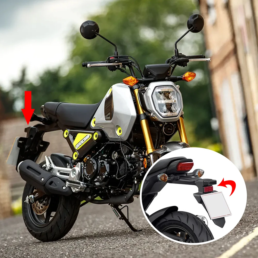 Держатель номерного знака для мотоцикла