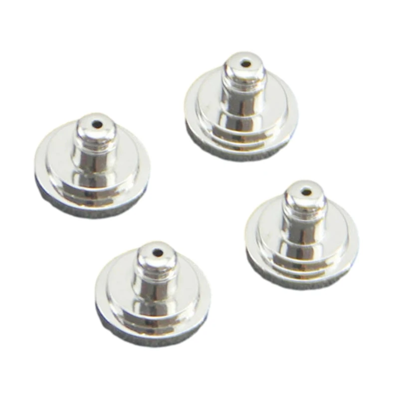 

4Pcs Secure and Stylish Earring Backs Durable Earring Backings Replacements E0BE