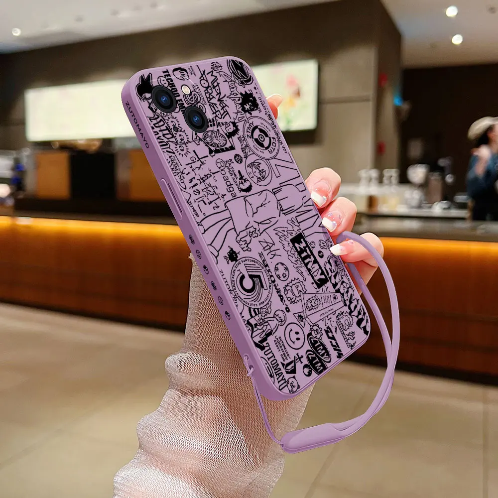 Чехол для телефона Cartoon Zutomayo Xiaomi Redmi Note 12 12S 11 11S 11T 10 10A 10T 10S 9T 9 8 7 Pro Plus 10C 9A 9C 4G 5G Cover