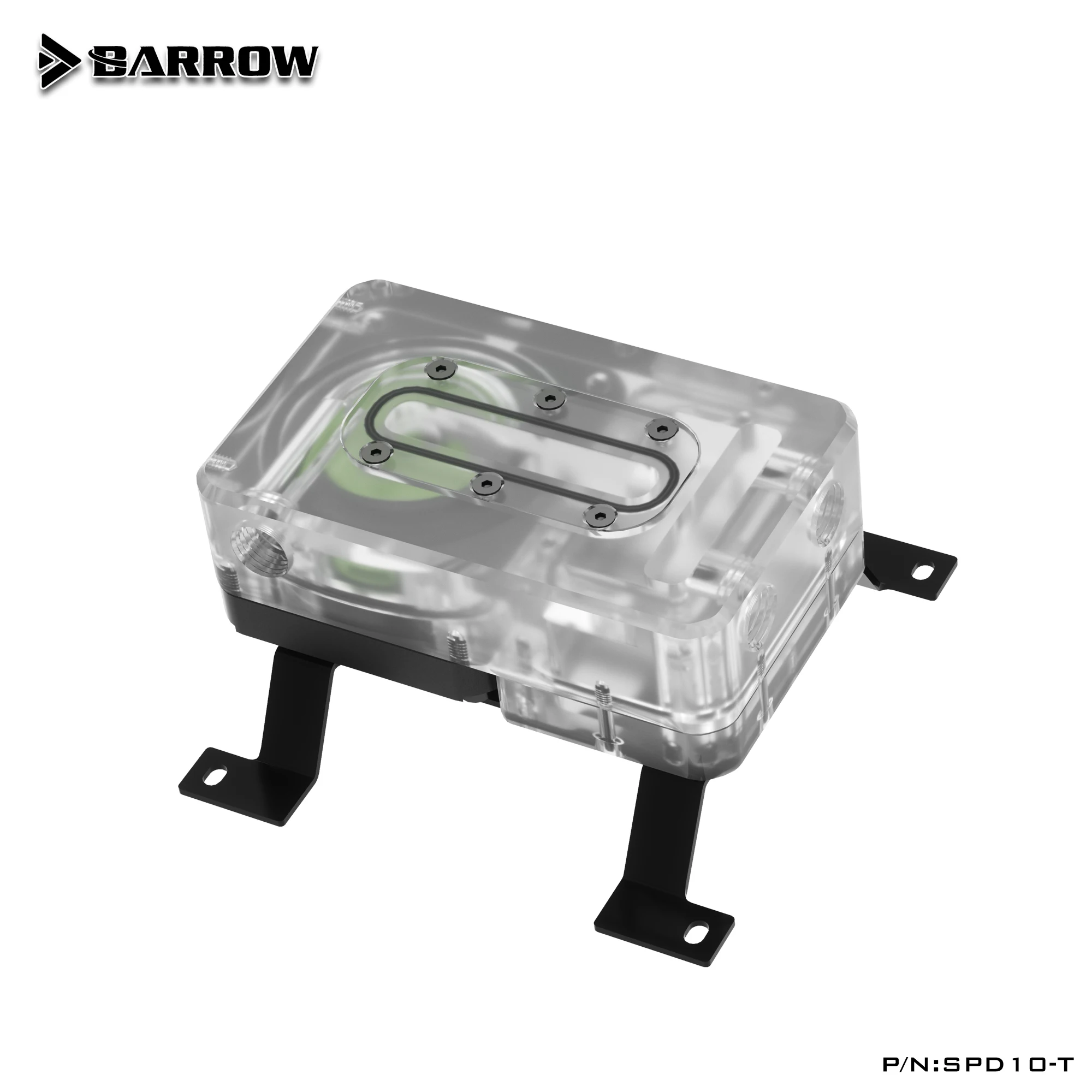 Barrow DC12V 10W PWM Water Cooler Integrated Pump Water Tank for ITX Case MINI Pump Reservoir Water Cooling System SPD10-T
