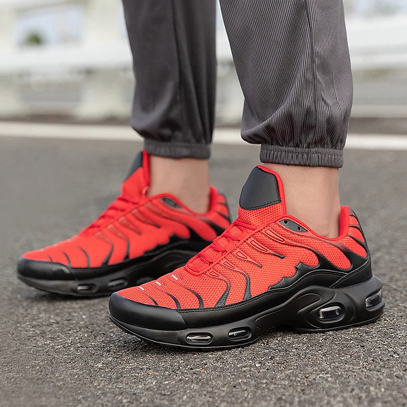 Men Sneakers Running Shoes 2023 Autumn New Fashion Man Air Cushion Outdoor Sports Shoes Mesh Breathable Sports Shoes Footwea