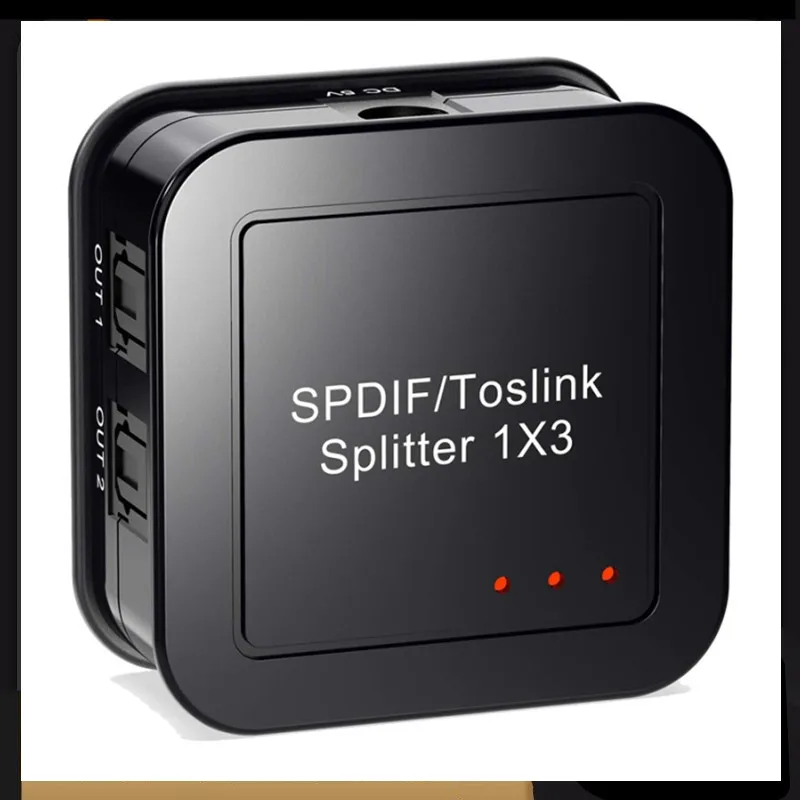 

Распределитель входного сигнала оптического сигнала может быть разделен на три группы приемного устройства SPDIF / TosLink сигнала 1 в 3 Out с подде...
