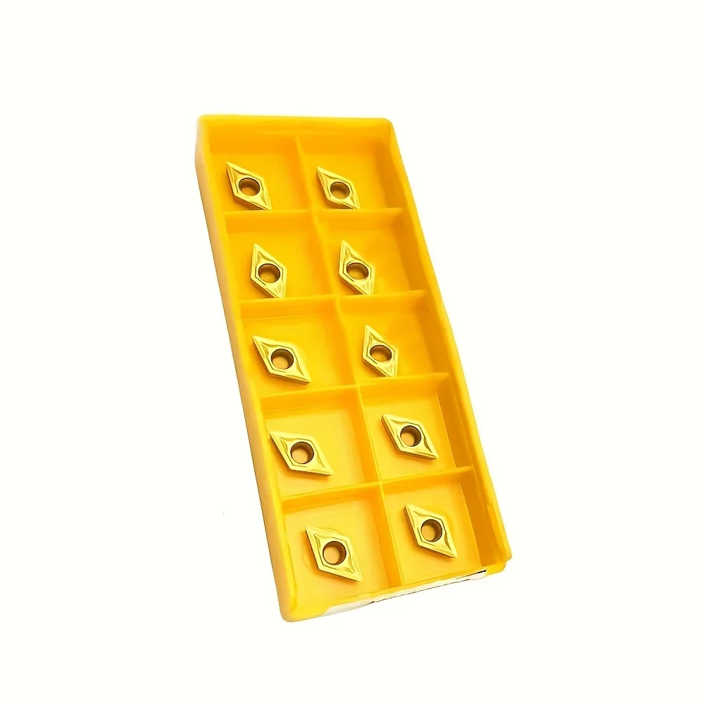 10 шт. DCMT 070204 070208 DCMT11T304 DCMT11T308 US735 VP15TF UE6020 Токарные инструменты Твердосплавные