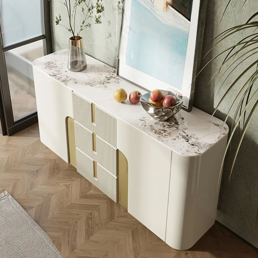 Шкаф для гостиной Роскошный многофункциональный шкаф хранения буфет мебель дома