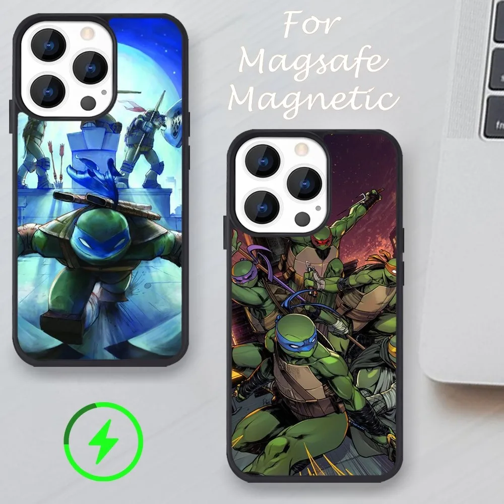 T-Подростковый мутант N-ниндзя-Черепашки чехол для телефона iPhone 11 12 13 14 15 Pro Max Plus Mini