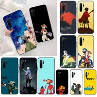 flcl anime phone case for huawei honor mate 10 20 30 40 i 9 8 pro x lite p smart 2019 nova 5t