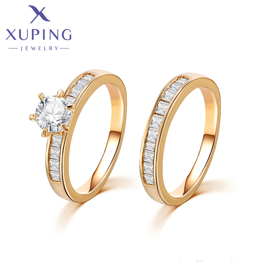 Xuping Jewelry Fashion High Quality Classical Charming Love Ring for Men Women Valentine's Day Wedding Gifts 12888