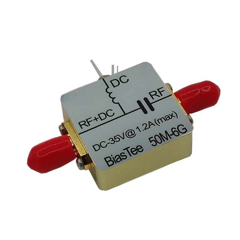 

Antenna RF Feed Box Bias Coaxial Feed RF DC Blocking 1M-6Ghz Low Insertion Loss