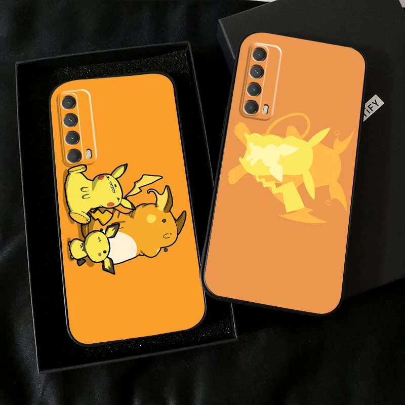 

Cartoon Pokémon Cute Phone Case For Huawei Honor 7A 7X 8 8X 8C 9 V9 9A 9X 9 Lite 9X Lite Carcasa Back Silicone Cover Funda