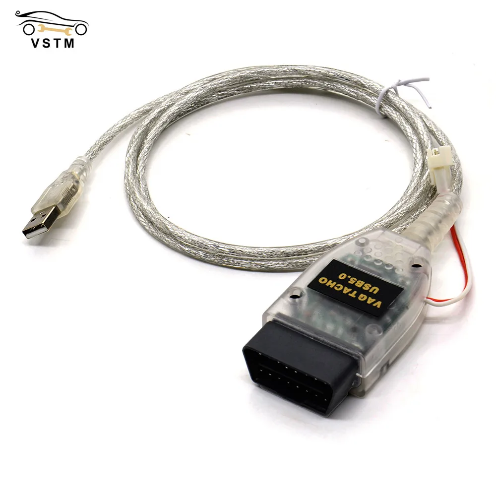 Заводская цена Vagtacho USB версия V 5 0 VAG Tacho V5.0 для NEC MCU 24C32 или 24C64 Бесплатная доставка |