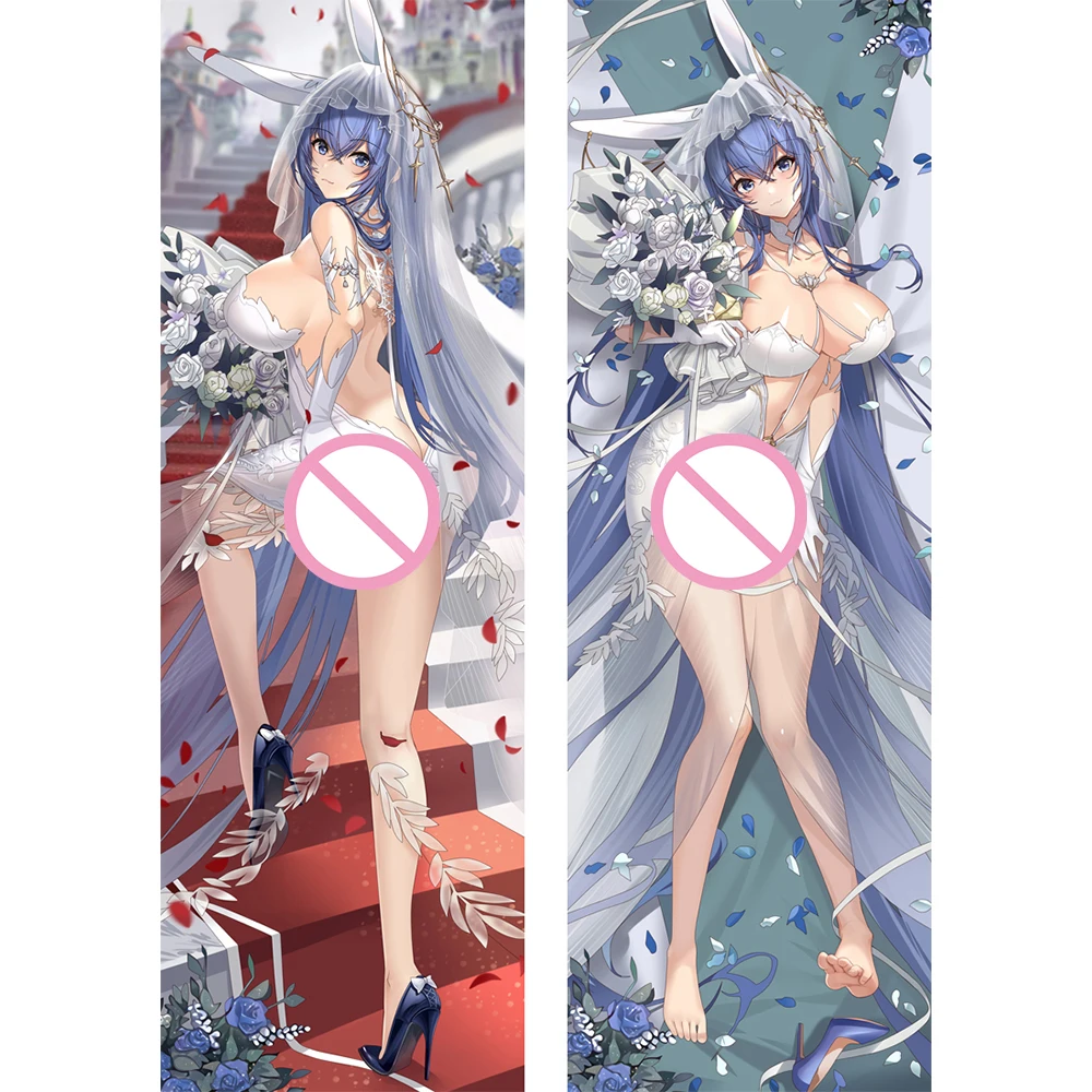 

Azur Lane New Jersey Character One Piece Dakimakura Cosplay Anime Pilow Case Hugging Body Pillow Cover Two-side Peachskin