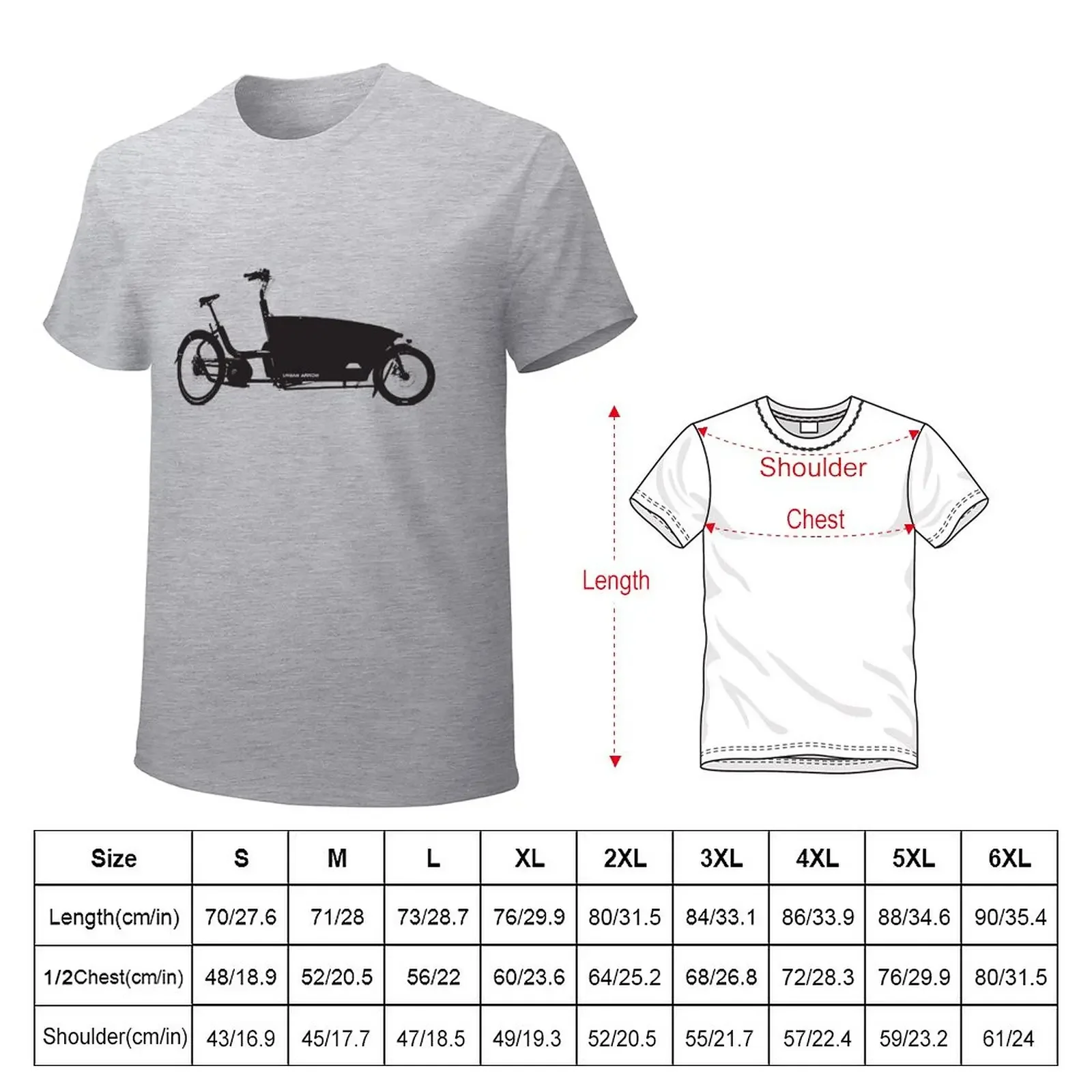 Городская стрела Cargobike Bakfiets футболка силуэта забавная кавайная одежда с коротким