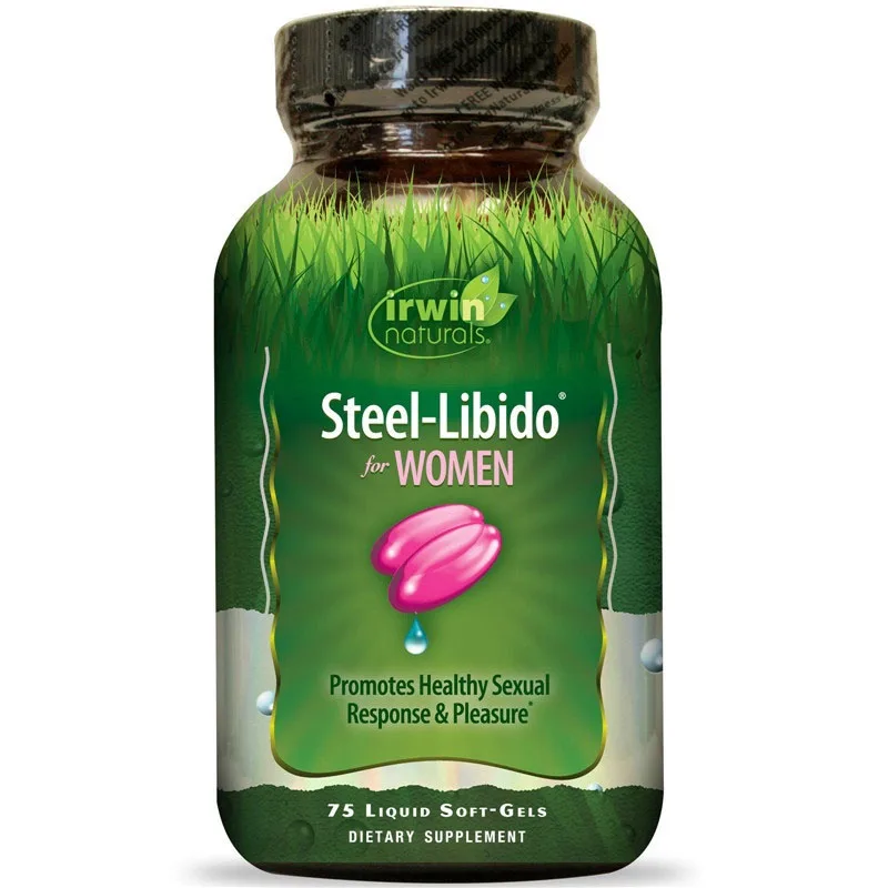 

Steel-Libido for Women , 75 Liquid Soft-Gels without male libido