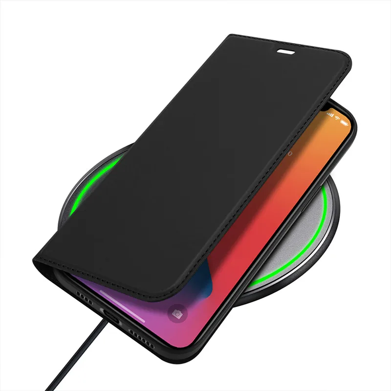 Ультратонкий кожаный чехол-кошелек DUX DUCIS для Iphone SE 7 8 Plus X XS XR 11 12 13 14 Pro Max деловой