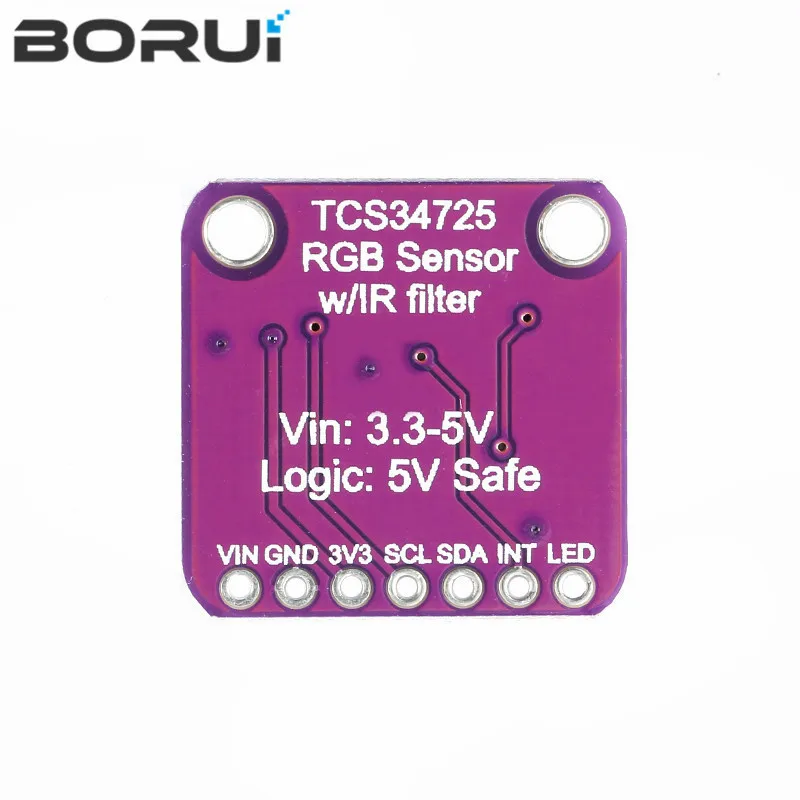 Фото Датчик цвета RGB TCS34725 с ИК-фильтром и белым светодиодом для Arduino UNO R3 №2