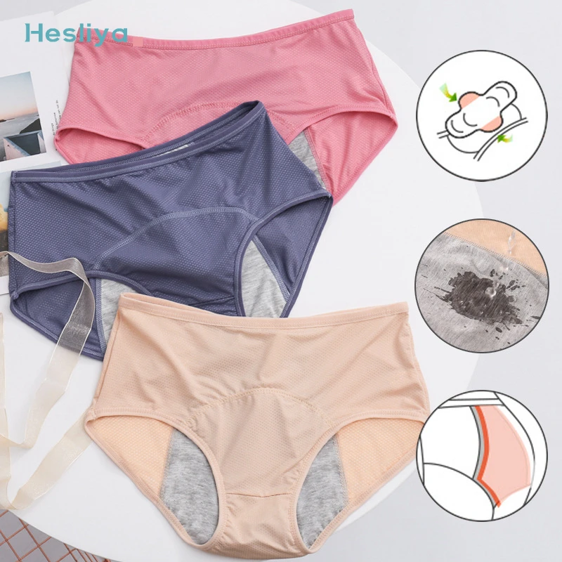 

Physiological Pants Leak Proof Menstrual Panties Women Underwear Period Comfortable Waterproof Briefs Female Underpants