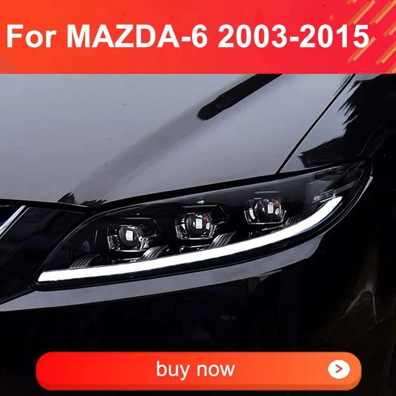 

Передняя фара в сборе для Mazda 6 2003-2015, 1 пара