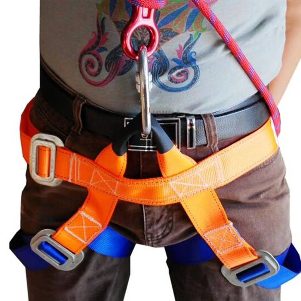 

Adjustable Protective With Buckle Polyester Survival Quick Release Waist Support Mountaineering Outdoor Sports Climbing Harness