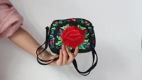 new yunnan ethnic style embroidered bag ladies embroidered shoulder bag coin mobile phone bag
