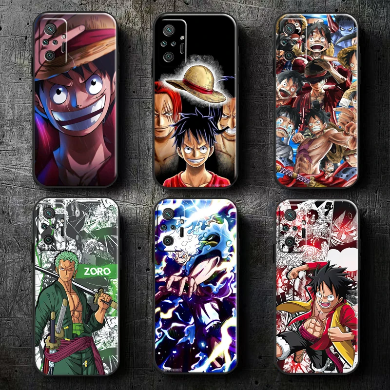

Japan Anime One Piece Luffy Phone Case For Xiaomi Redmi Note 9 9S 10 10S 10T 11 11T 11S Pro 5G Redmi 10 9 9T 9A 9AT 9C TPU Soft