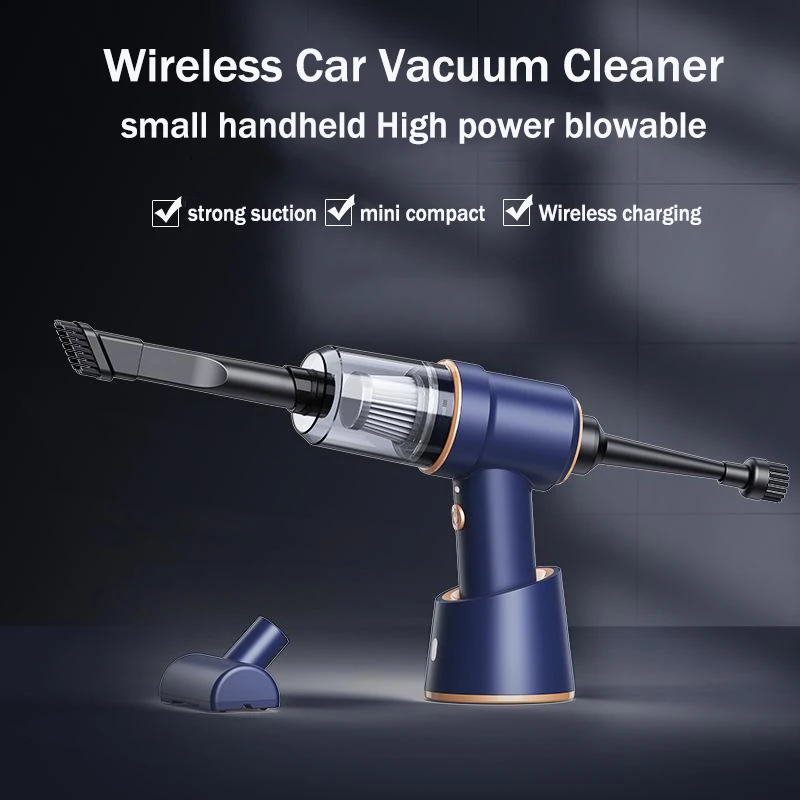 

Mini Wireless Air Duster For Computer Laptop USB Rechargeable Car Cleaner Compressed Air Blower Cleaning Tool For Keyboard Sofa