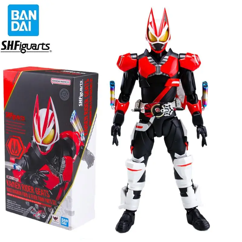 

Оригинальная фигурка Bandai 15 см Soul Limited SHF Kamen Rider Geats Magnum Thruster & Frenzy, фигурка модели, игрушки, подарки