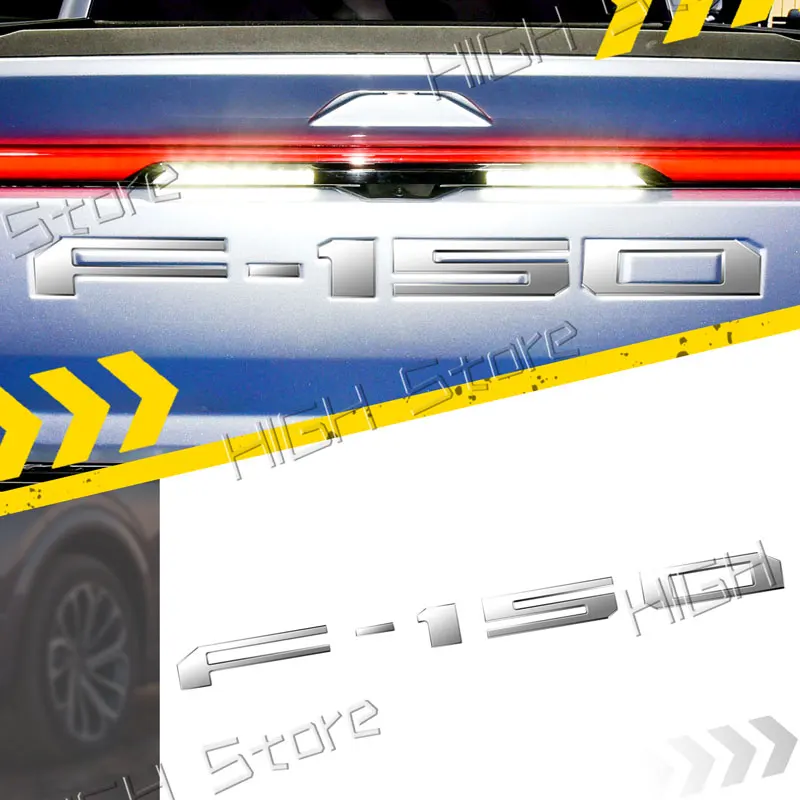 3D ABS пластиковый логотип с буквами F-150 эмблема автомобиля задняя дверь значок