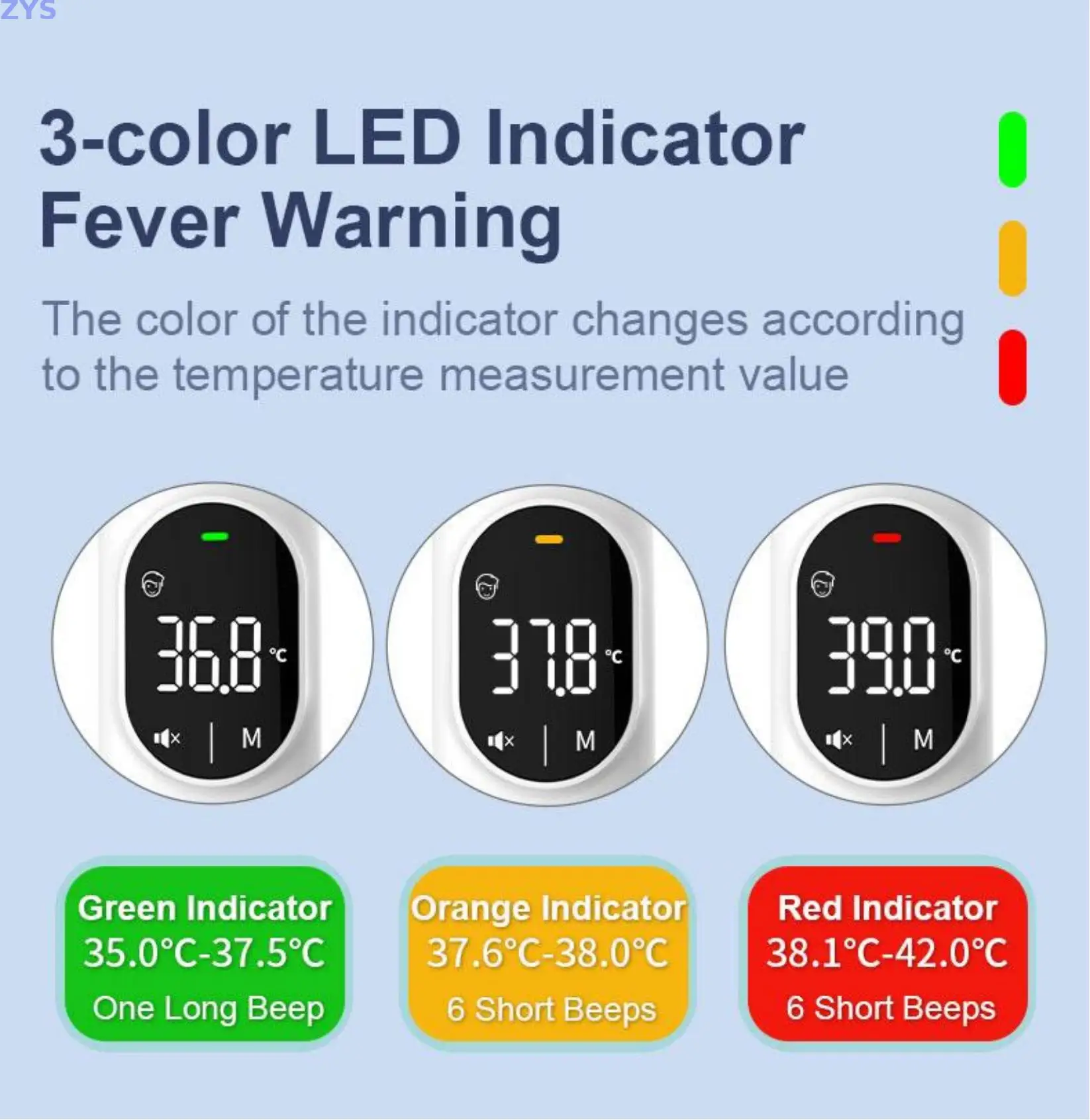 Цифровой инфракрасный термометр бесконтактный для лба уха медицинский