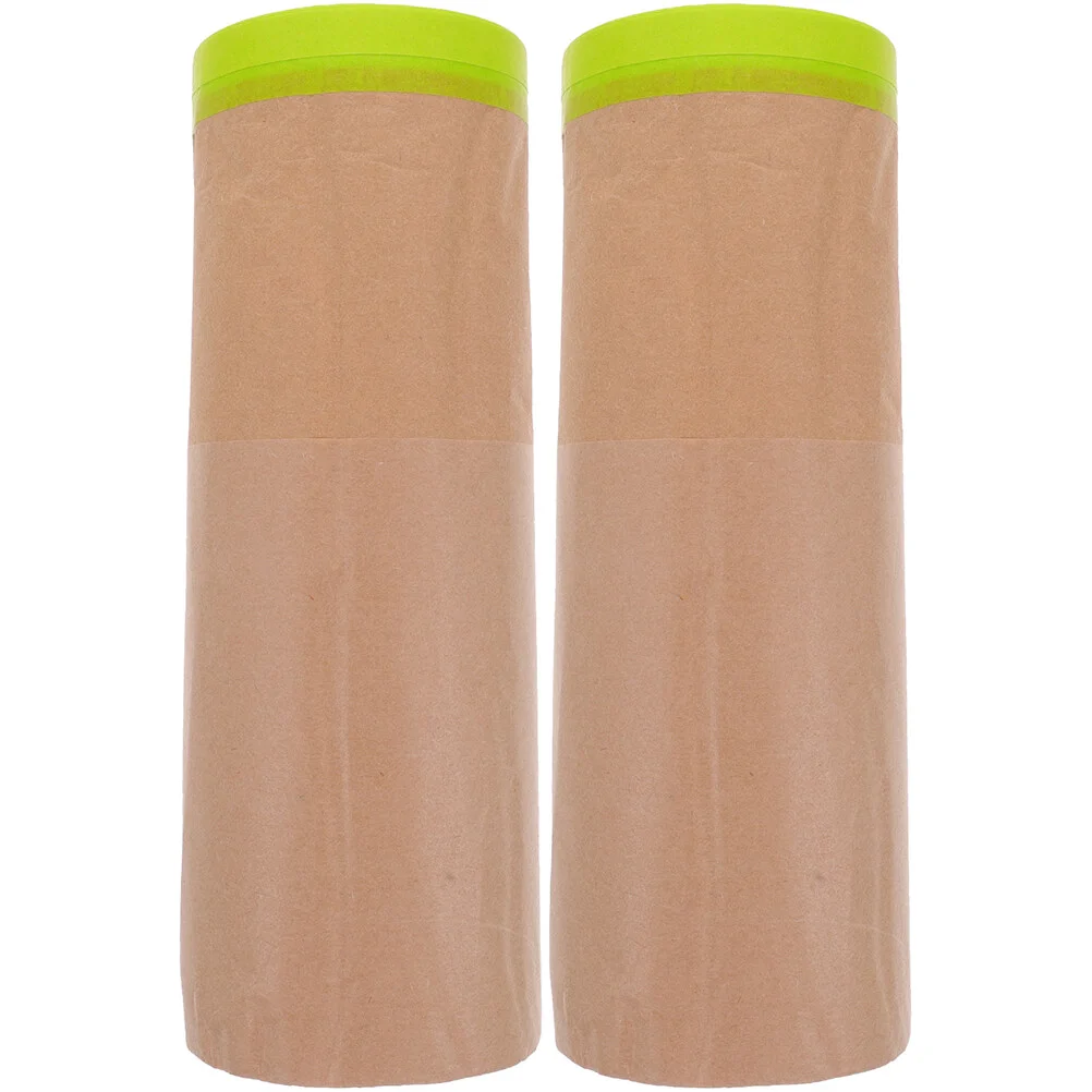 

2 рулона крафт-пленки, автомобильная лента, бумага для автомобильной живописи, покрытие, товары для дома