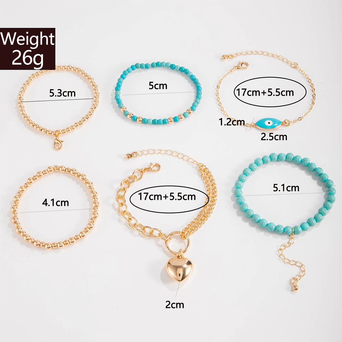 Женские браслеты с бусинами