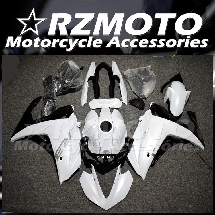 

Обтекатели для мотоцикла из АБС-пластика, 4 подарка, комплект кузова для YAMAHA YZF- R3 R25 2015 2016 2017 2018 15 16 17 18, комплект кузова белого и черного цвета