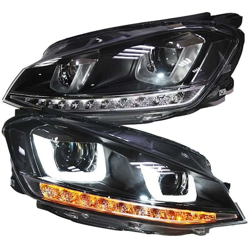 

LED Headlights U Style TLZ 2013 To 2015 Year For Volkswagen Golf 7 MK7
