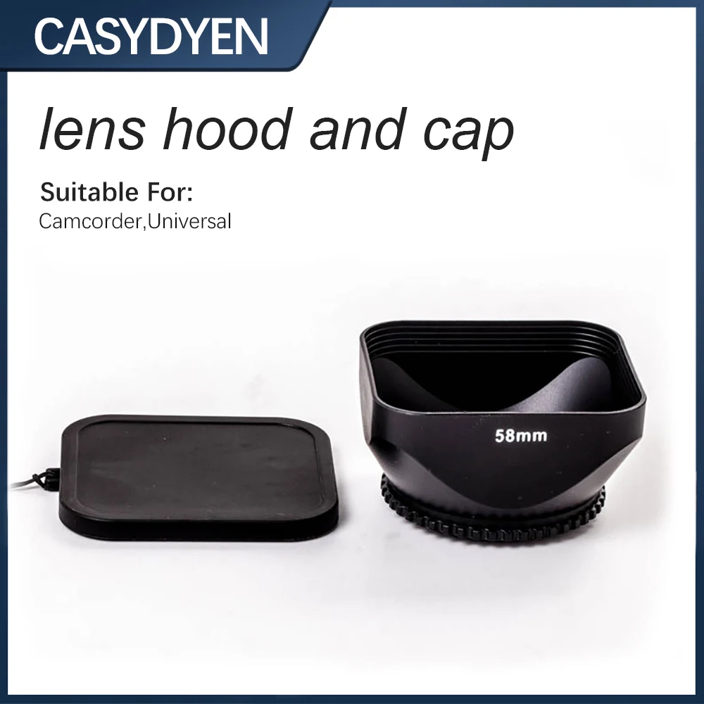 Бленда объектива DV камера 58 мм