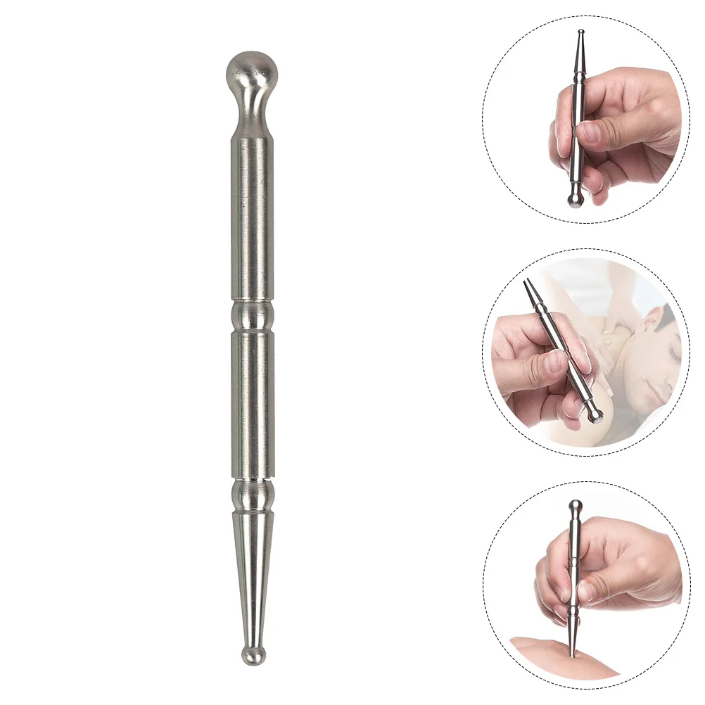 

Manual Pen Fascia Tool Manual Massagers Handheld Muscle Roller Rod Stainless Steel Rolling Out Muscles