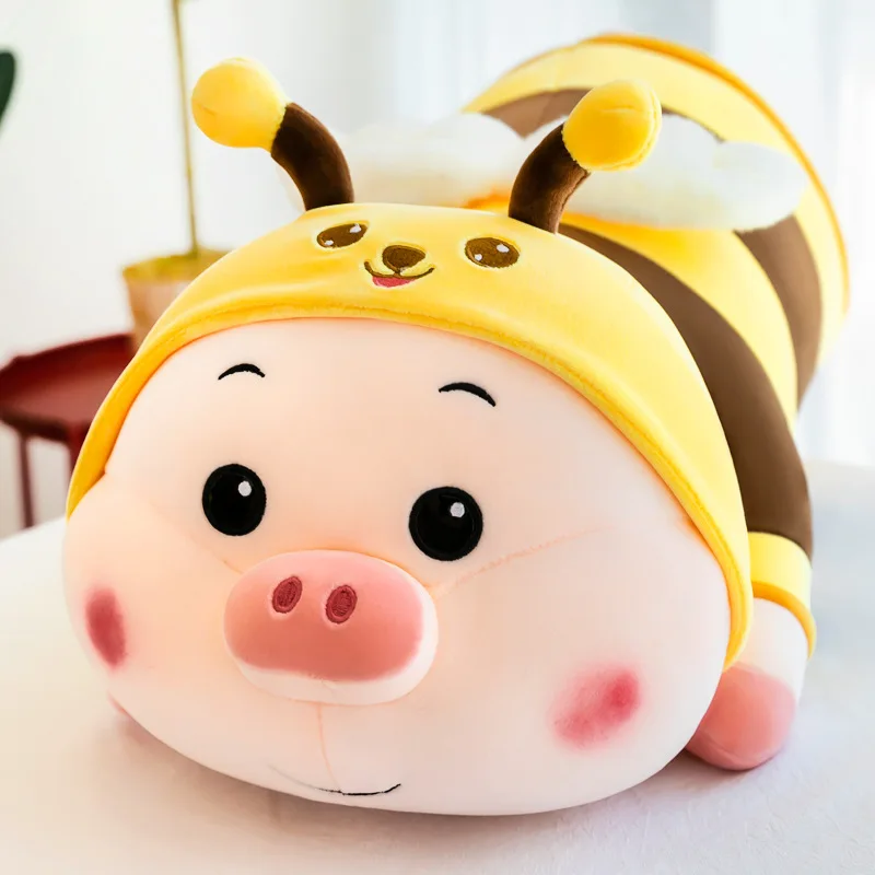 Пчела свинья. Игрушка свинья-пчела.