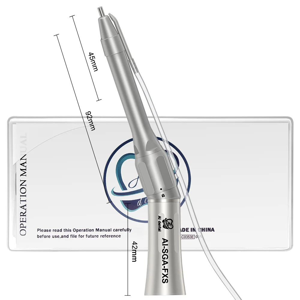FX Series Micro Surgery Handpieces Dental Straight  Nose 20˚ Angle Handpiece Clinical Accessories Non-Optic