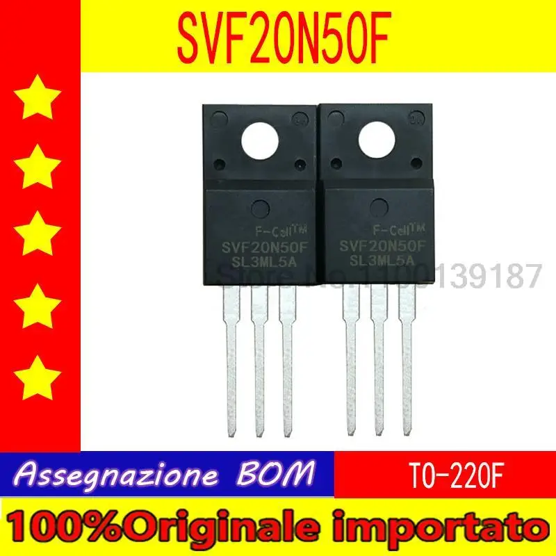 

10 шт./лот SVF20N50F 20N50F TO-220F Field Effect 220 500V